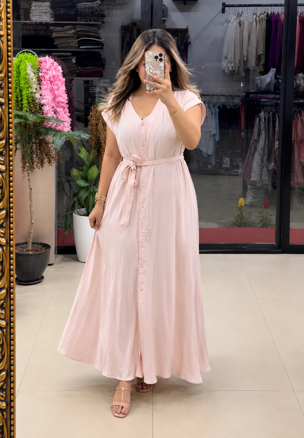New Elegant Super Belted Dress for Women