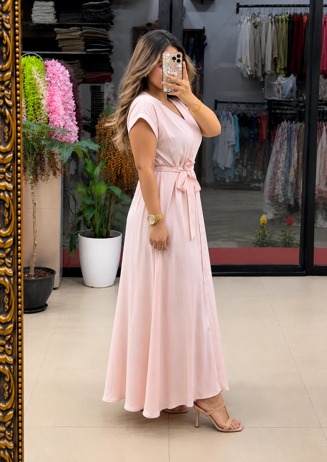 New Elegant Super Belted Dress for Women