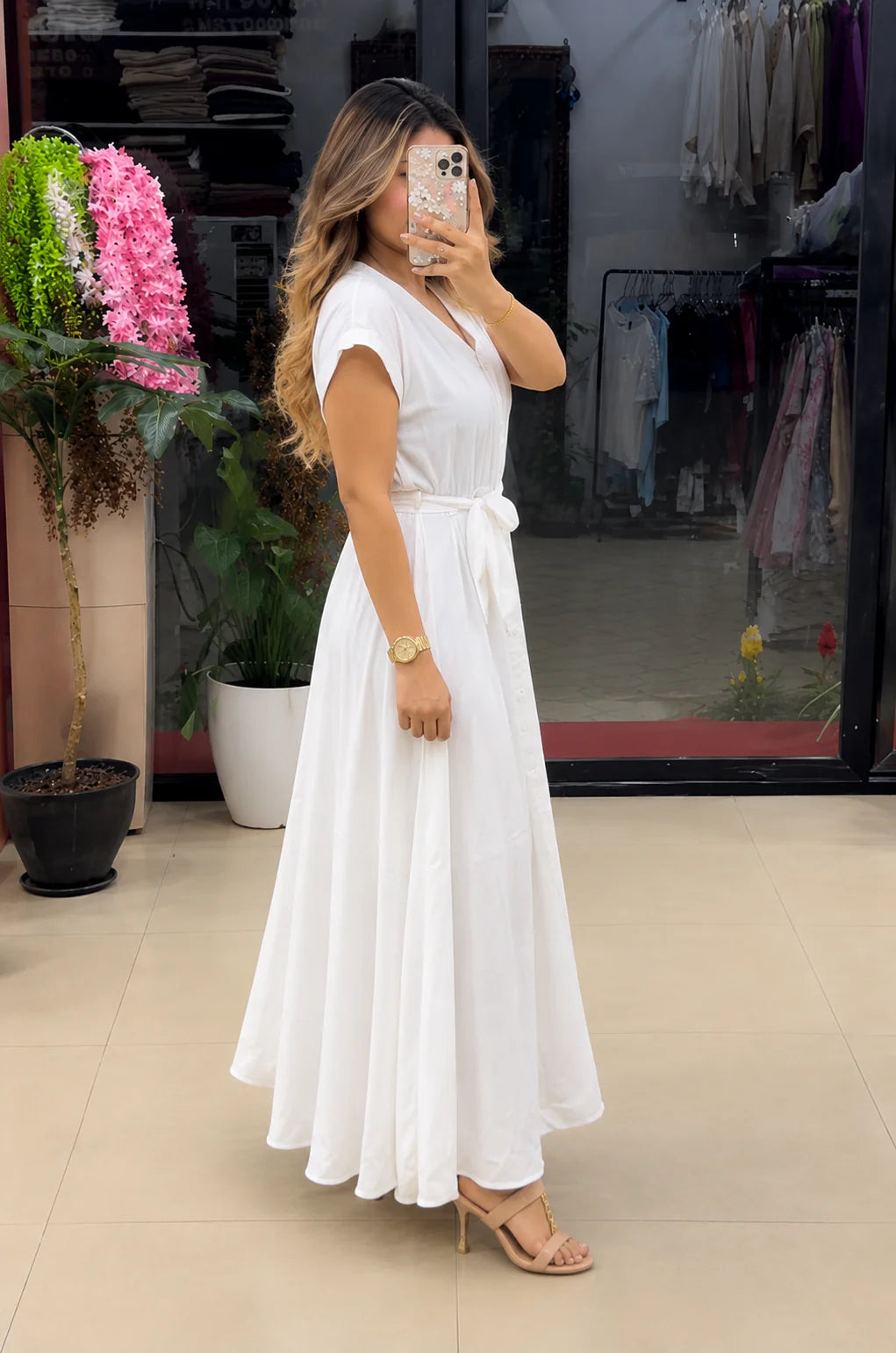 New Elegant Super Belted Dress for Women