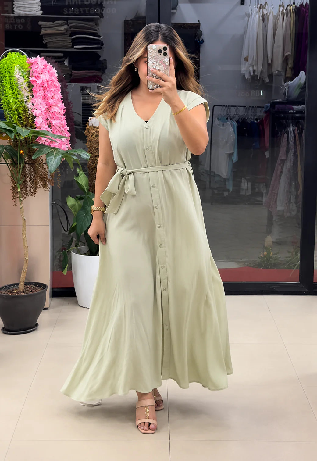 New Elegant Super Belted Dress for Women