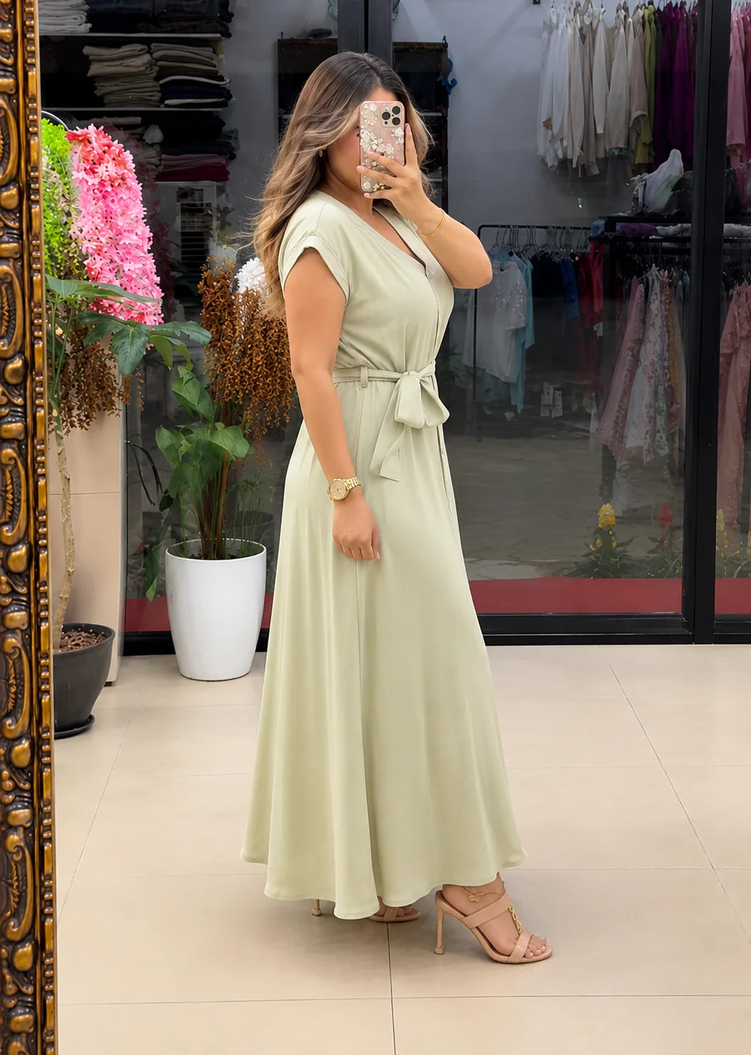 New Elegant Super Belted Dress for Women