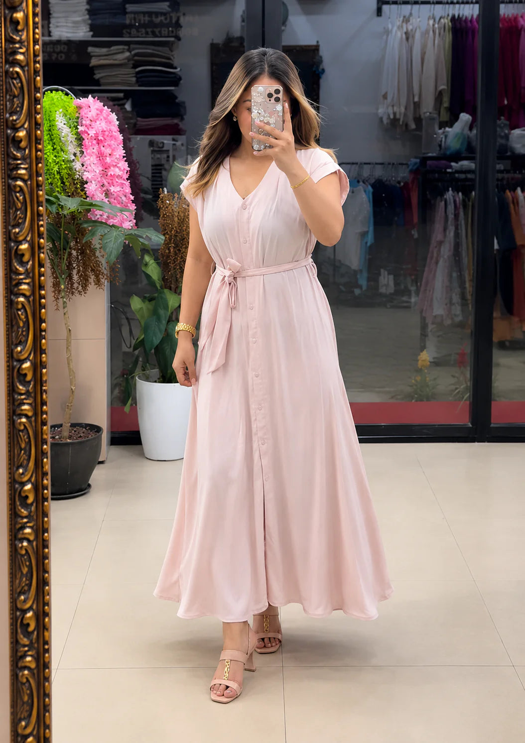 New Elegant Super Belted Dress for Women