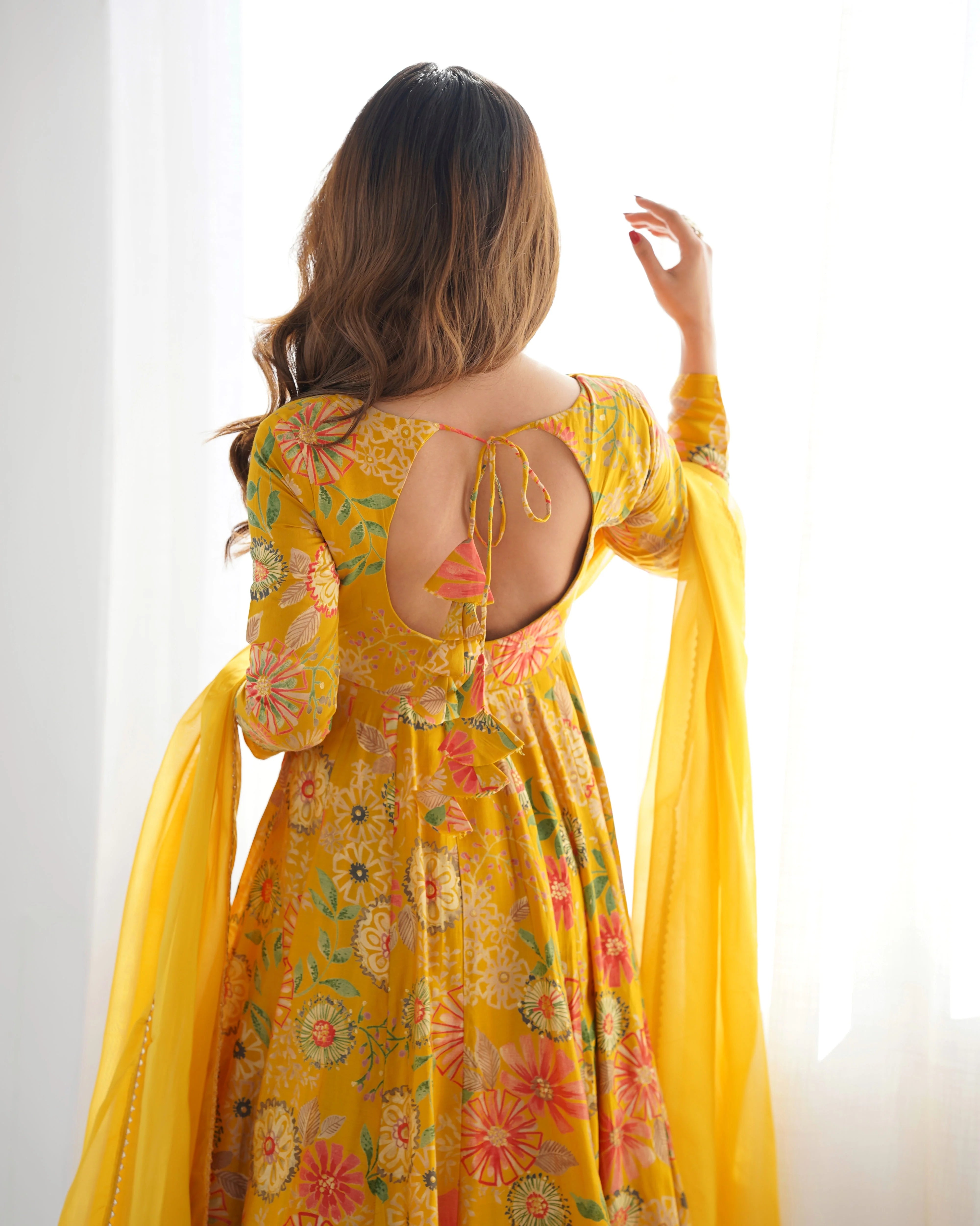 Beautiful Floral Design And Super Kurta Set